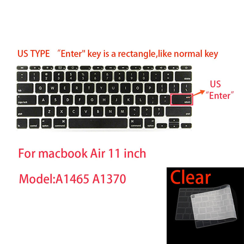 Keyboard cover for Apple Macbook pro13/16/15 Air13 inch All series Laptop silicone Case Clear Protector Skin A2442 A2337 EU/US
