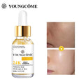 YOUNGCOME 24K Golden Rice Face Essence Moisturizing Anti-aging Wrinkle Hyaluronic Acid Serum Shrinks Pores Repairs Skin