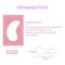 50/100pairs Eyelash Extension Paper Patches Grafted Eye Stickers 7 Color Eyelash Under Eye Pads Eye Paper Patches Tips Sticker