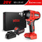 WOSAI 20V Electric Impact Wrench 600N.m Brushless Wrench Rechargeable 1/2 inch Li-ion Battery For Car Tires Cordless Power Tools