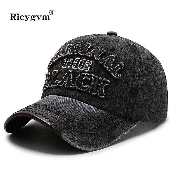 Retro Letter Embroidery Baseball Caps 2022 New Spring Summer Men Women Cotton Adjustable Casual Hat Hip Hop Streetwear Sun Hats