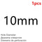 High Quality Hole Puncher Leather Hole Punch Round Steel Leather Craft Hollow Hole Punch 1mm-25mm Gaskets Plastic Rubber Tools