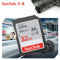 SanDisk Ultra Original SD card 8GB 16GB 32GB SDHC 64GB 128GB 256GB SDXC Class10 Memory Card C10 R80mb/s USH-1 Support for Camera