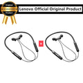 Lenovo Bluetooth5.0 Wireless Earbuds Magnetic Neckband Earphones IPX5 Waterproof Sport Headset with Noise Cancelling Mic HE05