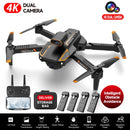 S91 4K Drone Professional Obstacle Avoidance Dual Camera Foldable RC Quadcopter Dron FPV 5G WIFI Remote Control Helicopter Toy