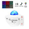 LED Starry Sky Projector Night Light Galaxy Star Projector Ocean Wave Night Lamp With Music Bluetooth Speaker For Childrens