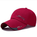 Fashion Men&#39;s Summer Hat Sport Baseball Caps Outdoor Running  Visor Cap Sunscreen Cotton Mesh snapback Caps For Men women