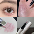 Diamond Glitter Eye Liner Pencil Eye Makeup Highlighter Waterproof Pearl White Brighten Silkworm Shadow Liquid Eyeliner Pen