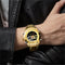 NAVIFORCE Luxury Original Men Sports Wrist Watch Gold Quartz Steel Waterproof Dual Display Clock Watches Relogio Masculino 9163