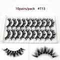 Visofree 5D Mink Eyelashes Long Lasting Mink Lashes Natural Dramatic Volume Eyelashes Extension Thick Long 3D False Eyelashes