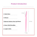 3Pcs Eyebrow Trimmer Eyebrow Razor Shaver Blade Eye Brow Shaper Face Razor Facial Hair Remover For Women Makeup Tools
