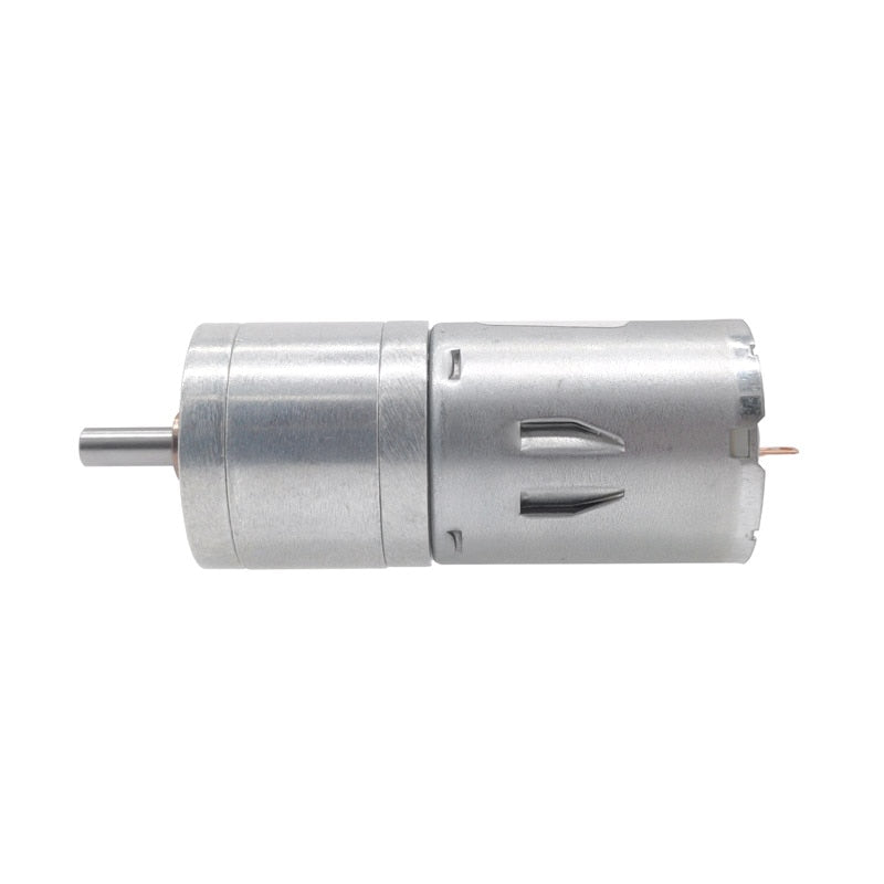 JGA25-370 Geared motor DC motor 6V 12V electric gear motor high torque 5/10/15/30/60/100/150/200/300/400/500/1000/1200 rpm