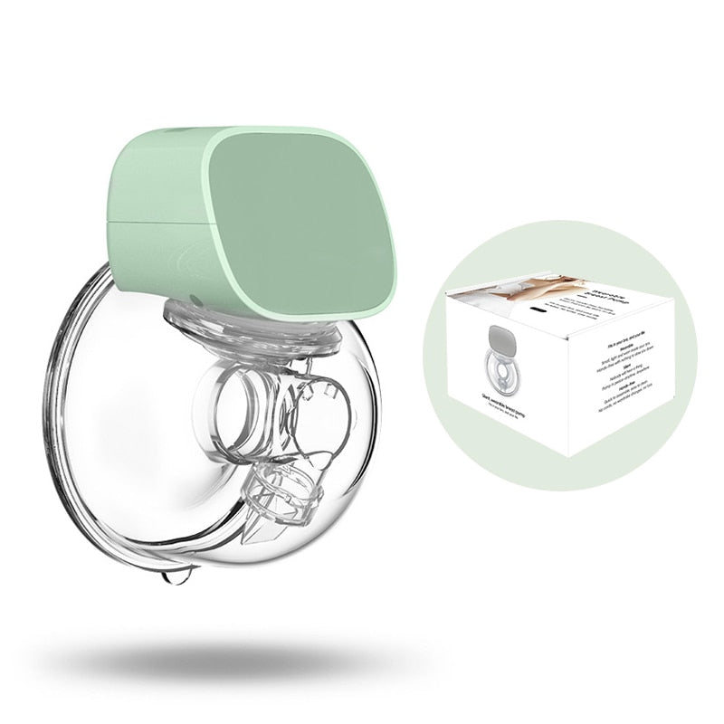 Electric Breast Pump Double Silent Wearable Automatic Milker Hands-Free Portable Milk Extractor USB Chargable