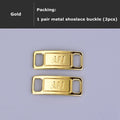 2pcs/pair Shoelace Buckle Metal Shoelaces AF1 Shoelaces Buckle Accessories Metal Lace Lock DIY Sneaker Kits Metal Lace Buckle