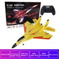 Rc Plane SU 57 Radio Controlled Airplane with Light Fixed Wing Hand Throwing Foam Electric Remote Control Plane toys for kids