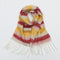 2022 New Women Plaid Scarf Winter Pashmina Shawls Cashmere Thick Wraps Lady Tassel Warm Scarves Rainbow Hairy Bufanda