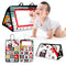 Black White View Back Seat Mirror Baby Car Mirror Safety Seat Headrest Rearview Mirror Baby Facing Rear Ward Car Kids Monitor