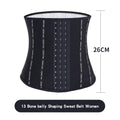 Sauna Sweat Belt Sweat To Lose Weight Woman Postpartum Waist Trainer Slimming Sheath Woman Flat Belly Fat Burning Girdle Corset