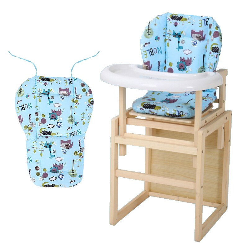 Baby Kids Highchair Cushion Pad Mat Booster Seats Cushion Pad Mat Feeding Chair Cushi on Pad Stroller Cushion Mat Cotton Fabric