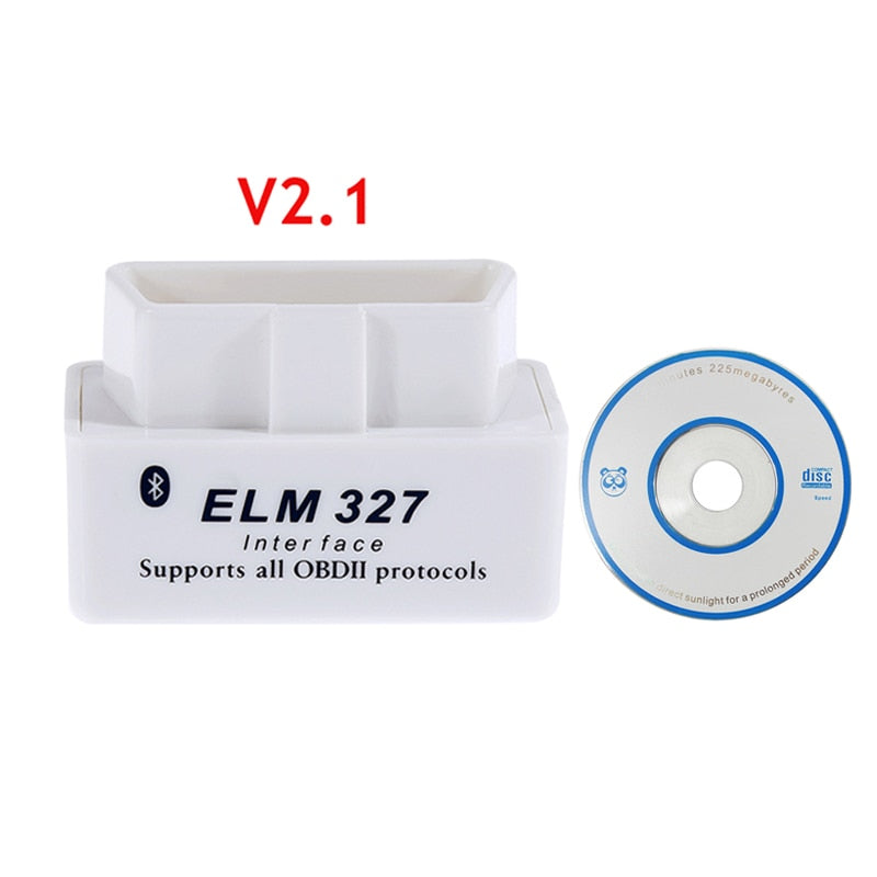 Mini Elm327 Obd2 Scanner Bluetooth-compatible V1.5/2.1 Car Scanner Code Reader Tool Car Diagnostic Tool Repair Tools for Android