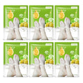 PUTIMI 6packs Exfoliating Foot Mask Feet Peeling Mask Spa Socks Smooth Dead Skin Remover Moisturizing Whitening Foot Mask