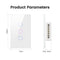 AVATTO Tuya WiFi/Zigbee Smart Light Switch, Neutral wire/No Neutral wire Required Wall Touch Switch Work with Alexa, Google Home