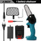 21V Portable Mini Electric Pruning Saw Rechargeable chainsaws Wood Spliting Chainsaw Woodworking Tool for Orchard Branch Clip