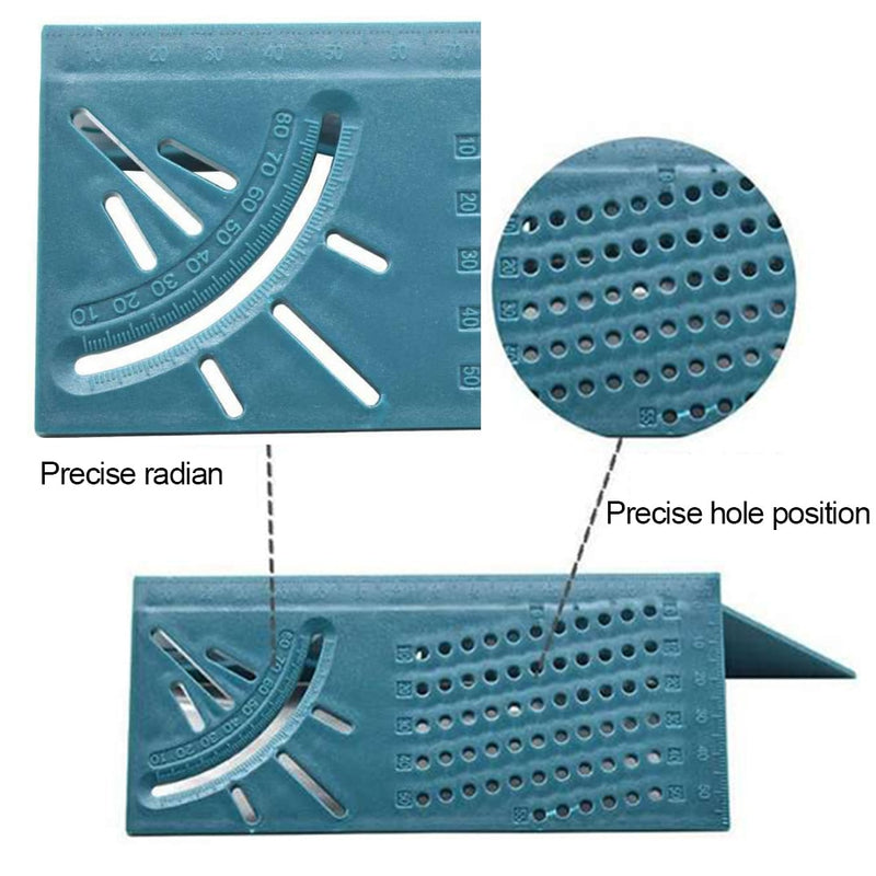 Woodworking Tools Carpentry Scribe Mark Line Gauge T-Type CrossOut Carpenter Angle Ruler Precision Measurement Manual Work Tools