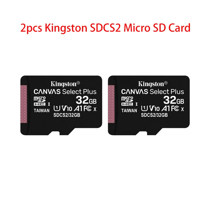 Kingston Memory Card 128GB 32GB SDCS2 TF 64GB 256GB SDCS2 Micro SD Card 100MB/S Reading Speed Class 10 Flash Card SD