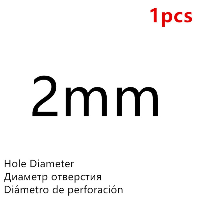 High Quality Hole Puncher Leather Hole Punch Round Steel Leather Craft Hollow Hole Punch 1mm-25mm Gaskets Plastic Rubber Tools