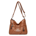 High Quality Soft Leather Luxury Purses and Handbags Women&#39;s Bag Designer Multi-pocket Crossbody Shoulder Bag for Women 2022 Sac