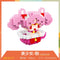 Disney DIY LinaBell assembly buildding blocks Goofy Pluto Anime Mini Action Figures Educational Toys kids Birthday Gifts