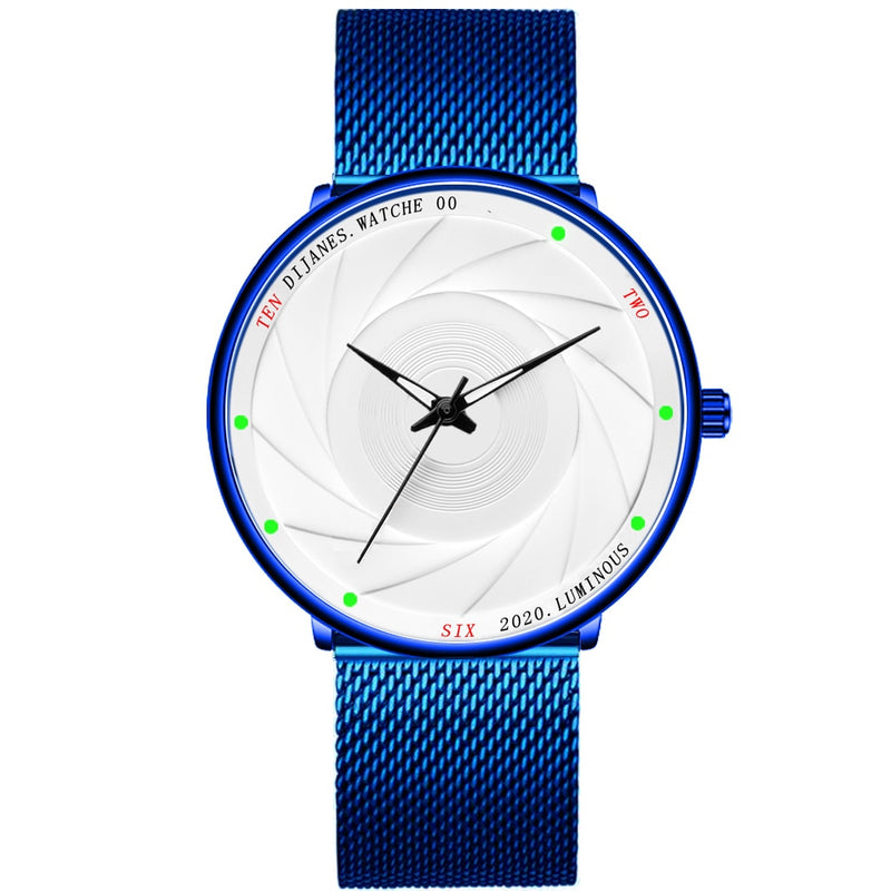 2022 minimalistischen Mens Fashion Uhren Ultra Dünne Edelstahl Mesh Gürtel Quarz Armbanduhr Männer Business Uhr Montre Homme