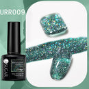 UR SUGAR Sparkling Gel Nail Polish Reflective Glitter Nail Gel Semi Permanent Nail Art Varnish For Manicures Need Base Top Coat