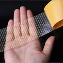 YX 20M Mesh High Viscosity Transparent Double-sided Grid Tape Glass Grid Fiber Adhesive Tape