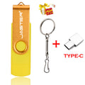 3 in 1 USB flash drive OTG High Speed Pen Drive 64GB 32GB TYPE-C Adapter Gift 16GB 8GB Micro USB stick Red External Storage 4 GB