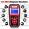 KONNWEI KW850 Car OBD2 Scanner Professional Car Diagnostic Scanner Tools OBD 2 Check Engine Check Automotive Code Reader Battery