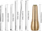 Leather Sewing Kit DIY Leather Sewing Awl Needle with Copper Handle Set Leather Canvas Tent Shoes Repairing Tool w/Nylon Thread