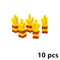 Food Building Blocks City Friend Accessories Bread Chips Roast Chicken Pizza Hot Dog Fish Fruit Carrot Basket Classic DIY Bricks