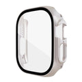 Glass+Case For Apple Watch Ultra 49mm band smartwatch PC Bumper+Screen Protector Tempered Cover iwatch series Ultra Accessories