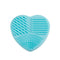 Makeup Brush Cleaner Washing Brush Pad Cleaning Mat Cosmetic Brush Cleaner Universal Make up Tool Scrubber Box