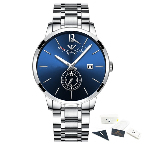 NIBOSI Relogio Masculino Mens Watches Top Brand Luxury Famous Men&