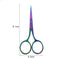 1Pcs Eyebrow Scissor Makeup Eyelash Trimmer  Facial Hair Remover Manicure Scissor Nail Cuticle Tool Beauty Scissors