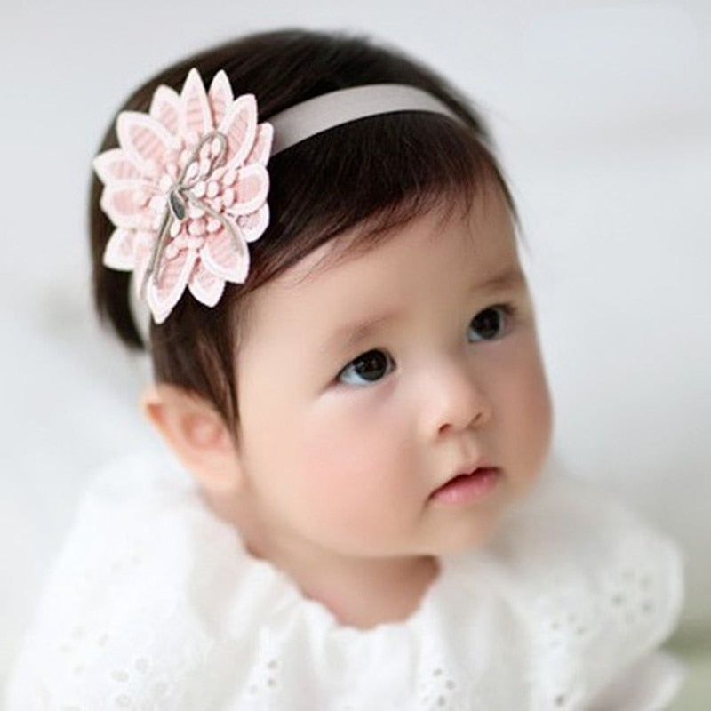 Fashion 2022 Girls Headband Cute Baby Elastic Hair Band Newborn DIY Jewelry Photographed Photos Children Hair Accessories