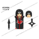 Naruto Sasuke Sakura Kakashi Obito Jiraiya Tsunade anime dolls Mini Action toy Figures cartoon Assemble blocks kid Birthday gift