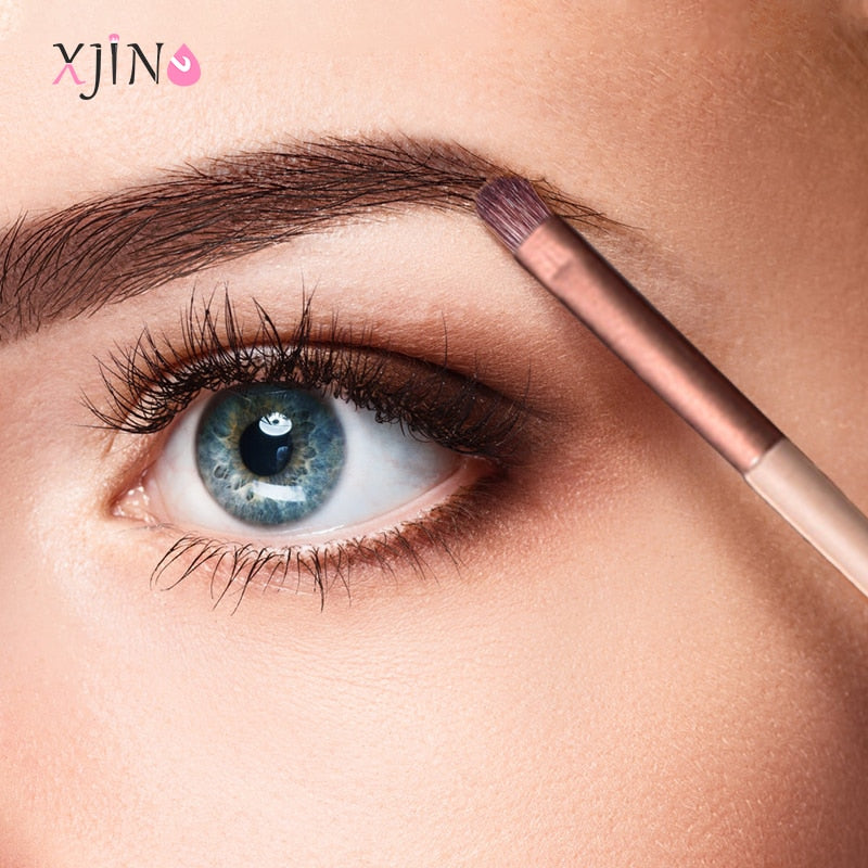 XJING 13pc Makeup Brushes Set Make Up Concealer Blush Cosmetic Powder Brush Eyeshadow Highlighter Foundation Brushes Beauty Tool