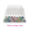 50pcs Reusable Eyelash Brush Tube Disposable Eyelash Wands Eyebrow Brush Replaceable Dust-proof Sparkling Broken Diamond Bottom