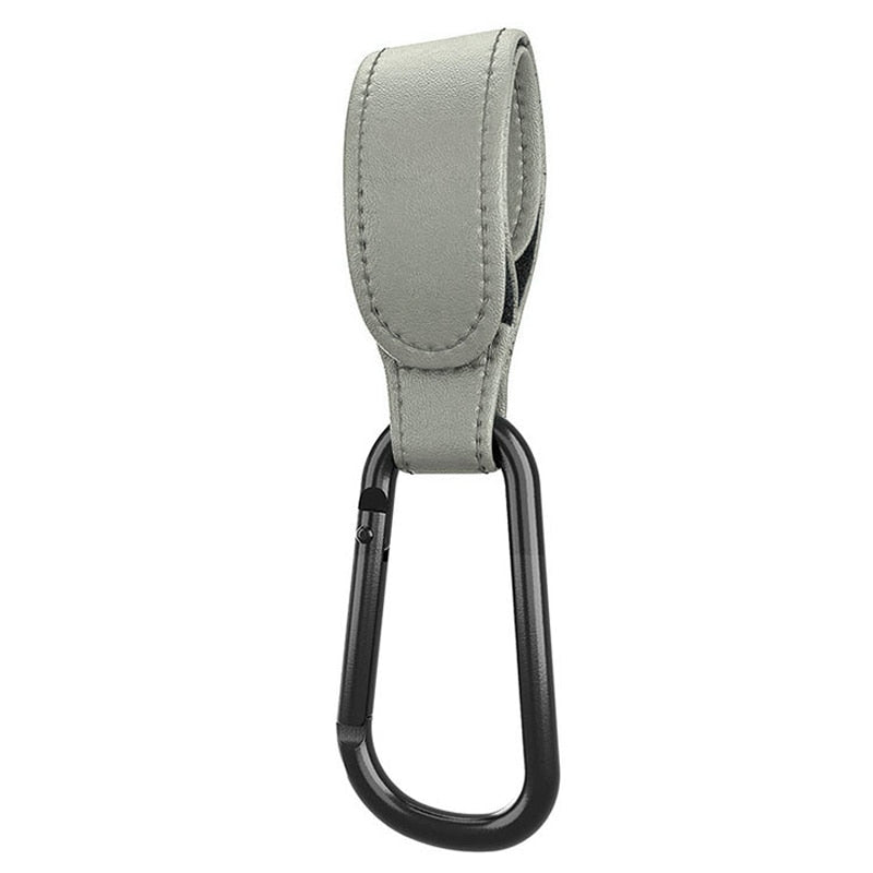1/2pcs PU Leather Baby Bag Stroller Hook Pram Rotate 360 Degree Rotatable Cart Organizer Pram Hook Stroller Accessories