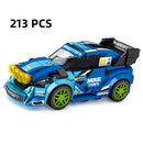 67 models City Racing Car Speed Champions Sports Building Blocks Bricks Classic Rally Super Racers F1 Great Vehicles kits toys