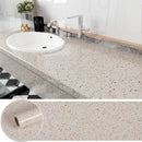 Waterproof Oil-proof Kitchen Marble Wallpaper Contact Paper PVC Self Adhesive Wall Stickers Bathroom Countertop Home Improvement